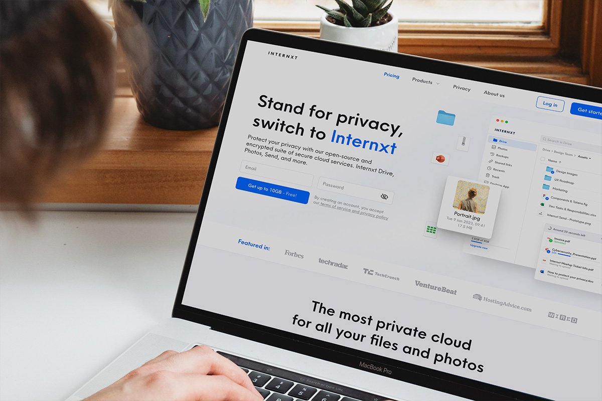 Get secure cloud storage with a 2TB lifetime plan with Internxt for $100